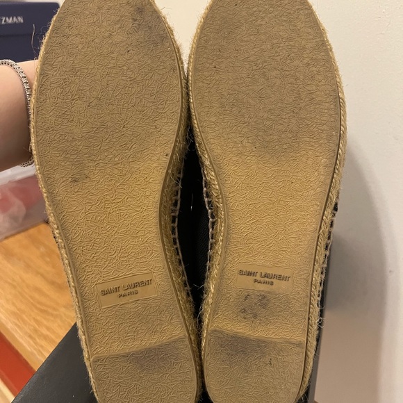 SAINT LAURENT EMBROIDERED ESPADRILLES IN CANVAS - Picture 2 of 7